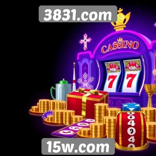 Plataforma 3831.com oferece diversidade em jogos de cassino