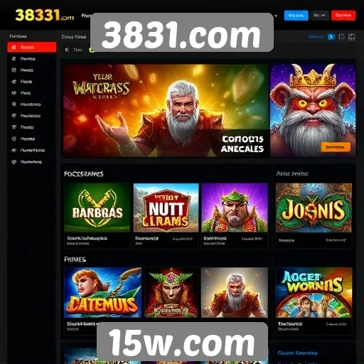 Análise da interface do usuário do 3831.com